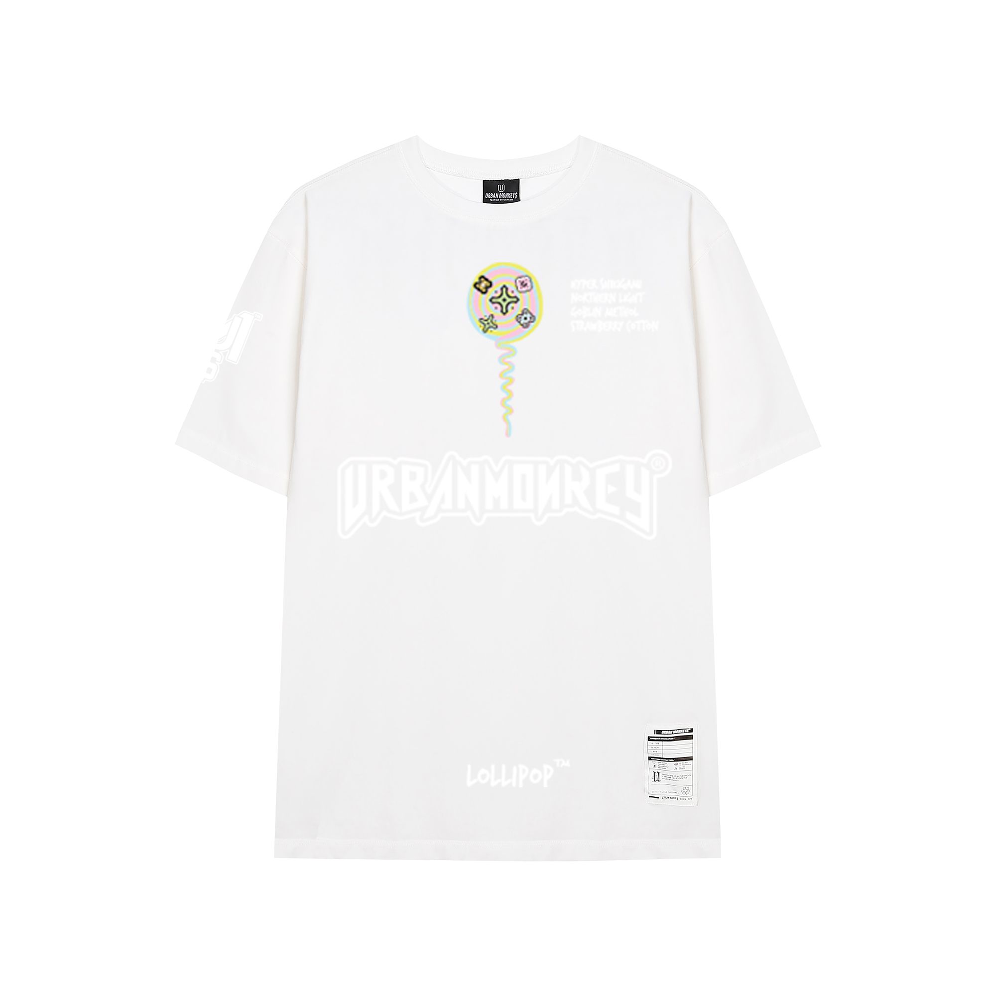 LOLIPOP TEE WHITE