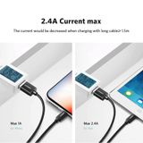 Ugreen 30588 Cáp sạc iPhone Chuẩn MFi Hỗ trợ sạc nhanh Cao Cấp Dài 1.5M (Màu Gold)