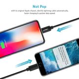 Ugreen 30588 Cáp sạc iPhone Chuẩn MFi Hỗ trợ sạc nhanh Cao Cấp Dài 1.5M (Màu Gold)