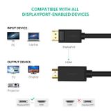 UGreen 10202 - Cáp DisplayPort ra HDMI 4K@30Hz Dài 2m cao cấp UGREEN DP101