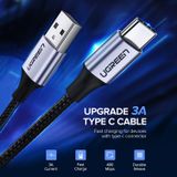 UGREEN 60124 - Cáp sạc nhanh USB-C 5V3A dài 0.25m cao cấp ugreen US288