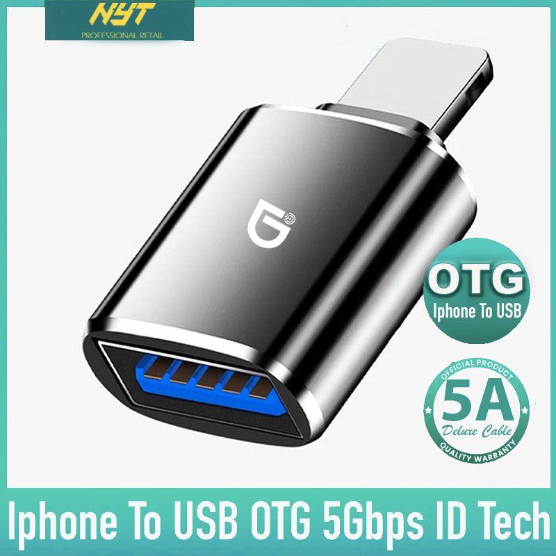  Đầu Chuyển Đổi Điện Thoại Android /Táo Sang USB 3.0 OTG 5Gbps, Kết Nối Phím, Chuột, Đọc Dữ Liệu vv - ID CD110 