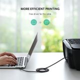 UGreen 10352 - Cáp máy in USB 2.0 dài 5m đầu mạ vàng cao cấp UGREEN US135