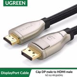 UGreen 40432 - Cáp DisplayPort ra HDMI 4K@60Hz Dài 1m cao cấp UGREEN DP111