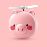 Đèn Livestream Hình Heo Siêu Cute Kèm Đèn & Quạt