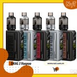 Vape Kit Drag 3 Chính Hãng Voopoo - Công Suất 177W Siêu Khủng, Siêu Khói, Siêu Ngầu !!!