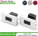 Ugreen 20318 - Nhân Nối Hdmi Âm Tường Vuông Góc 90 Độ
