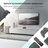 UGreen 40234 - Bộ Chia HDMI 3 Cổng Vào 1 Cổng Ra, Có Remote