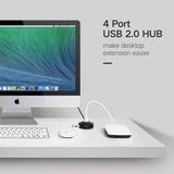 Ugreen 20271 - Bộ Chia USB 2.0 4 Cổng Hỗ trợ OTG ( Màu trắng )