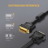 UGreen 11672 - Dây DVI D( 24+1) Dài 1M Cao Cấp