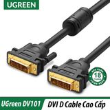 UGreen 11607 - Dây DVI D( 24+1) Dài 3M Cao Cấp