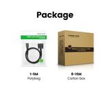 UGreen 10166 - Dây Chuyển HDMI ra DVI Tròn Dài 15M Chính Hãng