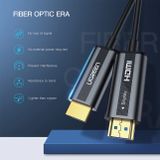 UGREEN 50215- Dây HDMI 2.0 15M Cao Cấp 4K*60Hz- Sợi Quang Siêu Nhỏ