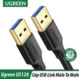 Ugreen 30149 - Cáp USB 3.0 Link 2 Đầu Đực Cao Cấp Dài 1.5M - Support 5Gbps
