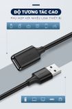 Ugreen 10881 - Cáp Nối Dài USB 2.0 1M Cao Cấp Hỗ Trợ 480Mbps ( Trắng )