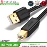UGREEN 10329 - Dây Máy In USB 2.0 5M cao cấp