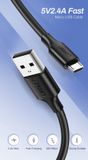 Ugreen 10837 - Dây Sạc Điện Thoại Android Cổng Micro USB Dài 1.5M Cao Cấp