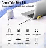 Cáp Audio 3.5mm Vỏ Bện Sợi Nylon Cao Cấp AT101 - BH 6T Đổi Mới