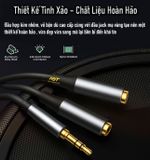 Jack Chia Tai Nghe 3.5mm 1 Ra 2 Cao Cấp IDTech CD105 - BH 12T Đổi Mới