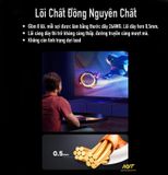 Cáp Mạng Lan Cat6 Đen Tròn Dài 5M 10M 15M 20M NYT LC6101 - Bảo Hành 12T Đổi Mới