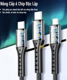 Cáp Sạc Nhanh 3 Đầu Micro / Type C / IOS Cao Cấp ID Tech CS103 - BH 24T Đổi Mới