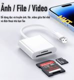 Đầu Đọc Thẻ Nhớ SD TF Cho Điện Thoại Loại Xịn NYT CDN101 BH 6T Chính Hãng