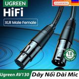 Dây Nối Dài MIC XLR ( Canon) UGreen AV130 - Hifi Audio BH 18T Chính Hãng