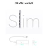 Bộ Mở Rộng USB Type C Ra 4 Cổng USB 3.0 Ugreen CM219, CM136 Chính Hãng