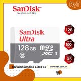 Thẻ nhớ Micro SD Sandisk 16Gb, 32Gb, 64GB, 128Gb, 256Gb Ultra Full box, Class 10, read 100mb/s - BH 5 Năm Chính Hãng