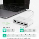  Bộ chuyển đổi USB Type-C ra HDMI, Hub USB 3.0, Ethernet 