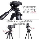Tripod Quay Video Tiktok, Livestream, Chụp Hình, Giá Rẻ - Thiết Kế Nhôm Sang Trọng