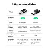 USB Bluetooth 5.0 Dành Cho Laptop, PC Cao Cấp UGREEN US192 CM390 - Hàng Chính Hãng - Bảo Hành 18 Tháng
