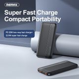 Pin Dự Phòng 10.000mAh Sạc Nhanh QC3.0 22.5W Remax Chính Hãng - 2 USB & 1 Type C Output