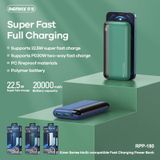 Pin Dự Phòng Sạc Nhanh QC 3.0 22.5W 20.000 mAh Remax 180 Chính Hãng - USB & Type C