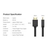 Cáp HDMI 2.0 Tròn Dẹp Chính Hãng Ugreen HD104 Chiều Dài Lên Đến 100M | Hỗ Trợ Full 4K*60Hz - BH 18T Đổi Mới