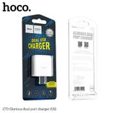 Cốc Sạc Nhanh 2 cổng 5V/2.4A Hoco C73 - Hàng Chính Hãng