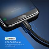 Cáp Sạc Nhanh Micro USB Bện Nylon Cao Cấp UGREEN
