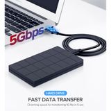 Cáp USB 3.0 link 2 đầu đực Cao Cấp UGREEN US128- BH 18T Chính Hãng