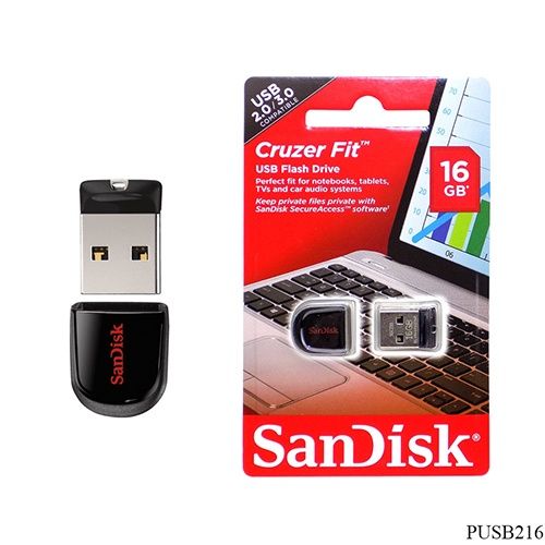  USB 2.0 SANDISK 4Gb, 8Gb,16Gb,32Gb Cruzer Fit mini - Bảo Hành 1 Năm Chính Hãng 