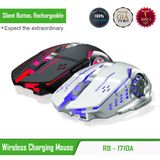 Chuột Gaming Không Dây Cao Cấp R8 1710A | Led 7 màu tự chuyển