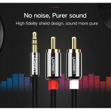 Cáp Audio Chuyển 3.5mm ra 2RCA Cao Cấp UGREEN AV116 Chính Hãng