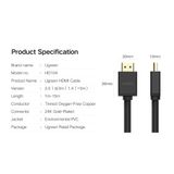 Cáp HDMI UGreen HD104 Chính Hãng - Dài 15M, 20M, 25M, 30M ... 100M