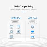Dây HDMI Sang Vga UGreen Chính Hãng ( MM117) - Dài 1.5M, 2M, 3M