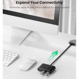Bộ Chia USB 3.0 ra 4 cổng Hỗ trợ OTG Type C UGREEN CR113 Chính Hãng