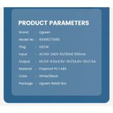 Củ Sạc Nhanh 18W QC 3.0 Ugreen CD122 Dùng Cho ĐT Iphone, Samsung, Huawei, Oppo ... BH 18T Chính Hãng