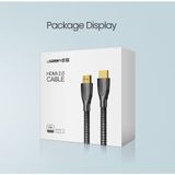  Cáp HDMI 2.0 Sợi Carbon Cao Cấp UGREEN HD131 Support HDR 4K@60Hz - BH 18T Chính Hãng 