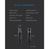 Dây Nối Dài MIC XLR ( Canon) UGreen AV130 - Hifi Audio BH 18T Chính Hãng