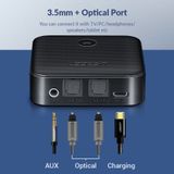 Thiết Bị Nhận và Phát Bluetooth 5.0 aptX Cao Cấp UGREEN Chính Hãng | Hỗ trợ SPDIF Optical & AUX 3.5mm 70158