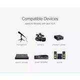 Dây Nối Dài MIC XLR ( Canon) UGreen AV130 - Hifi Audio BH 18T Chính Hãng