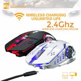 Chuột Gaming Không Dây Cao Cấp R8 1710A | Led 7 màu tự chuyển